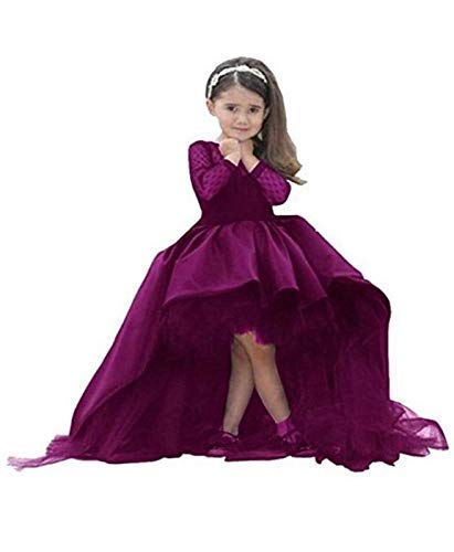 TILISM One Shoulder Red Dress Fluppy Gown